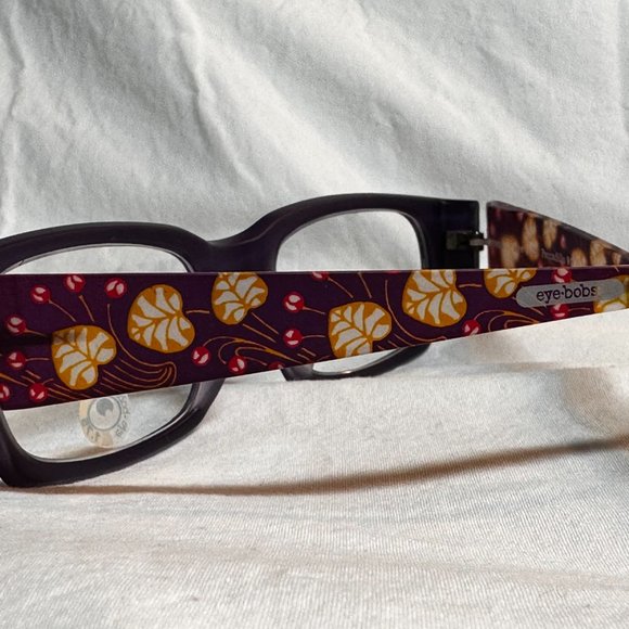 EyeBobs Designer Eyeglasses_Peccadillo_Flex Hinges_Purple_+1.75 - Picture 4 of 6